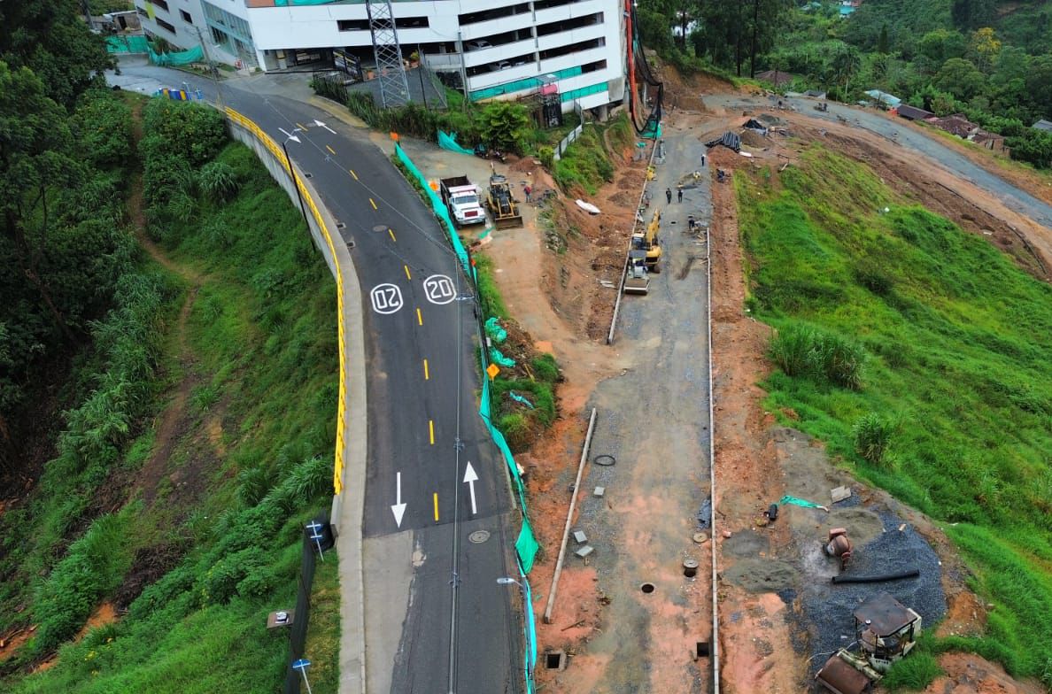 En octubre estaría lista la vía alterna a la vereda San José de Sabaneta