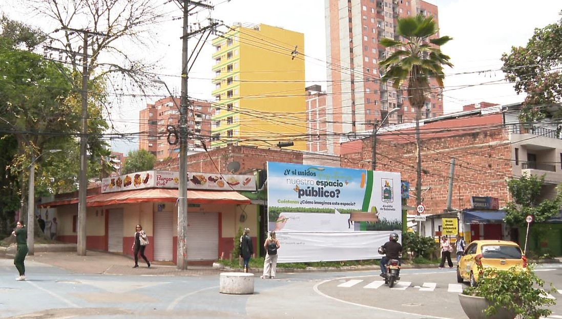 Comerciantes de Sabaneta piden no ser desalojados por proyecto de nuevo parque