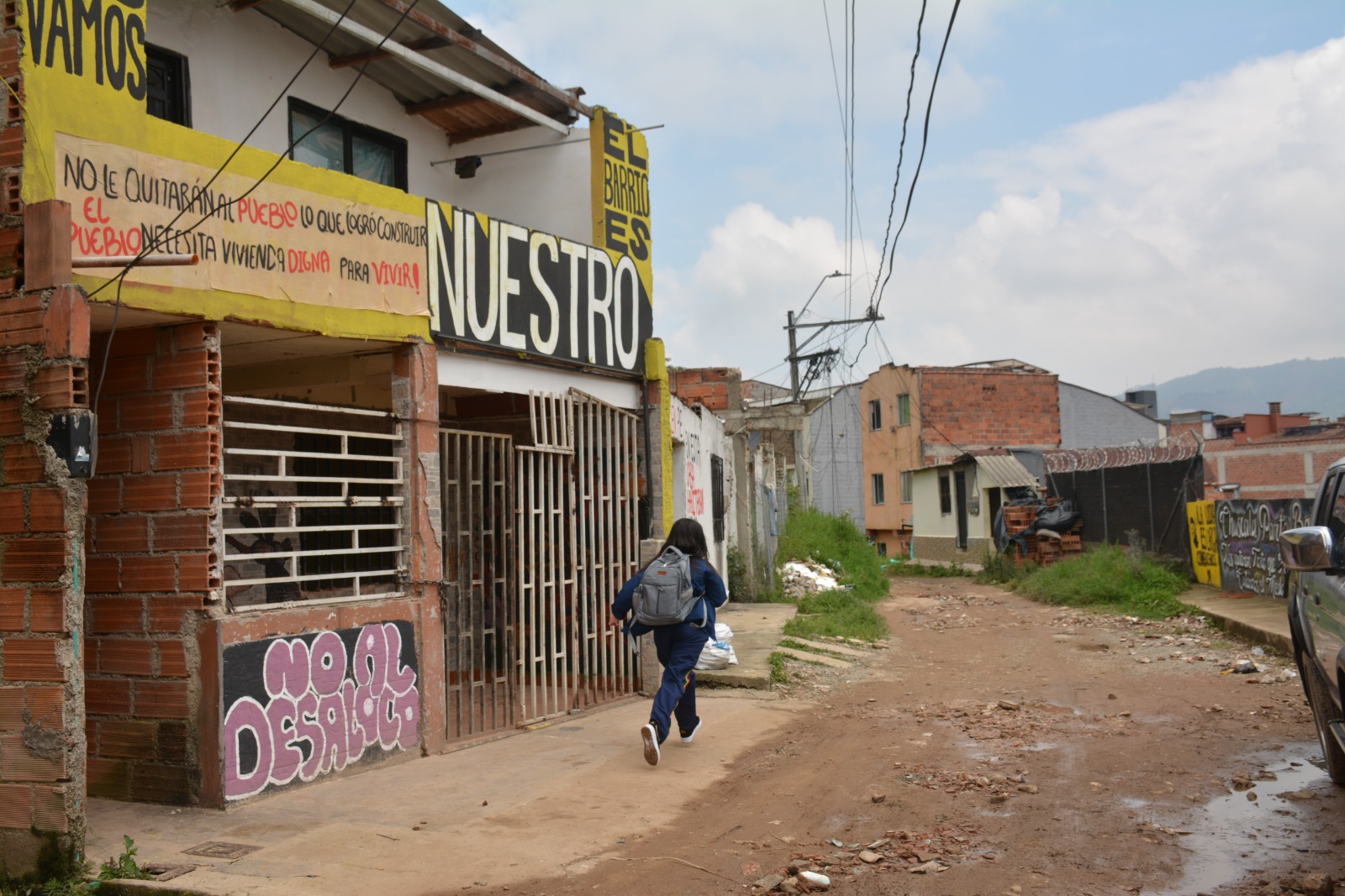 El drama de 30 familias en La Chuscala: un barrio que está en vilo de desaparecer por lío en un lote