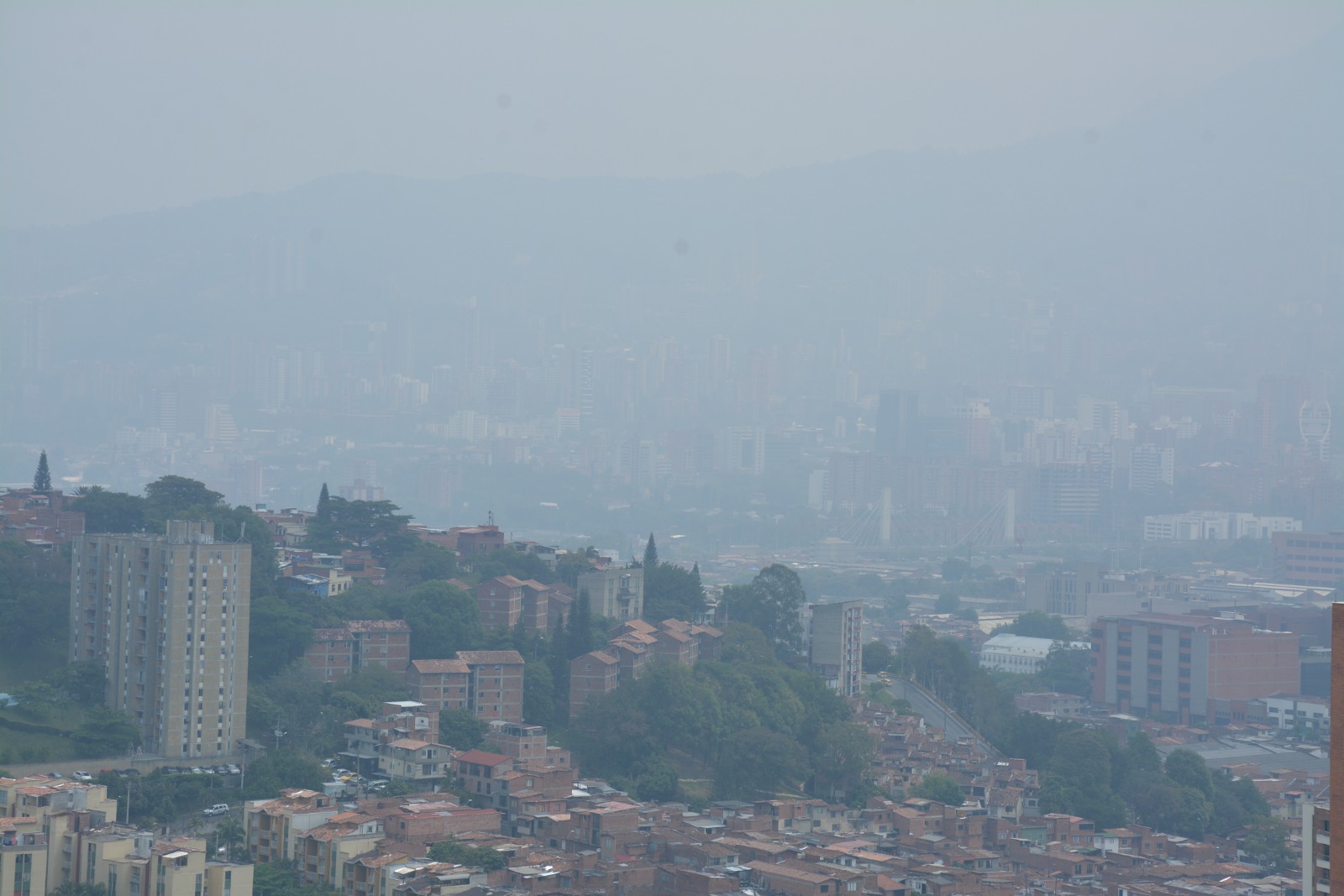 El Valle de Aburrá ajusta dos semanas del primer episodio de contaminación del aire, pero nunca se informó