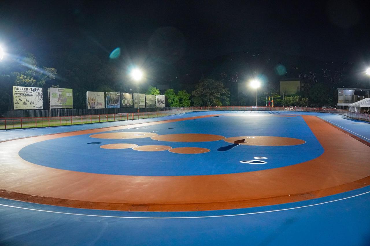 Pista de patinaje de Envigado fue renovada para seguir sembrando campeones mundiales