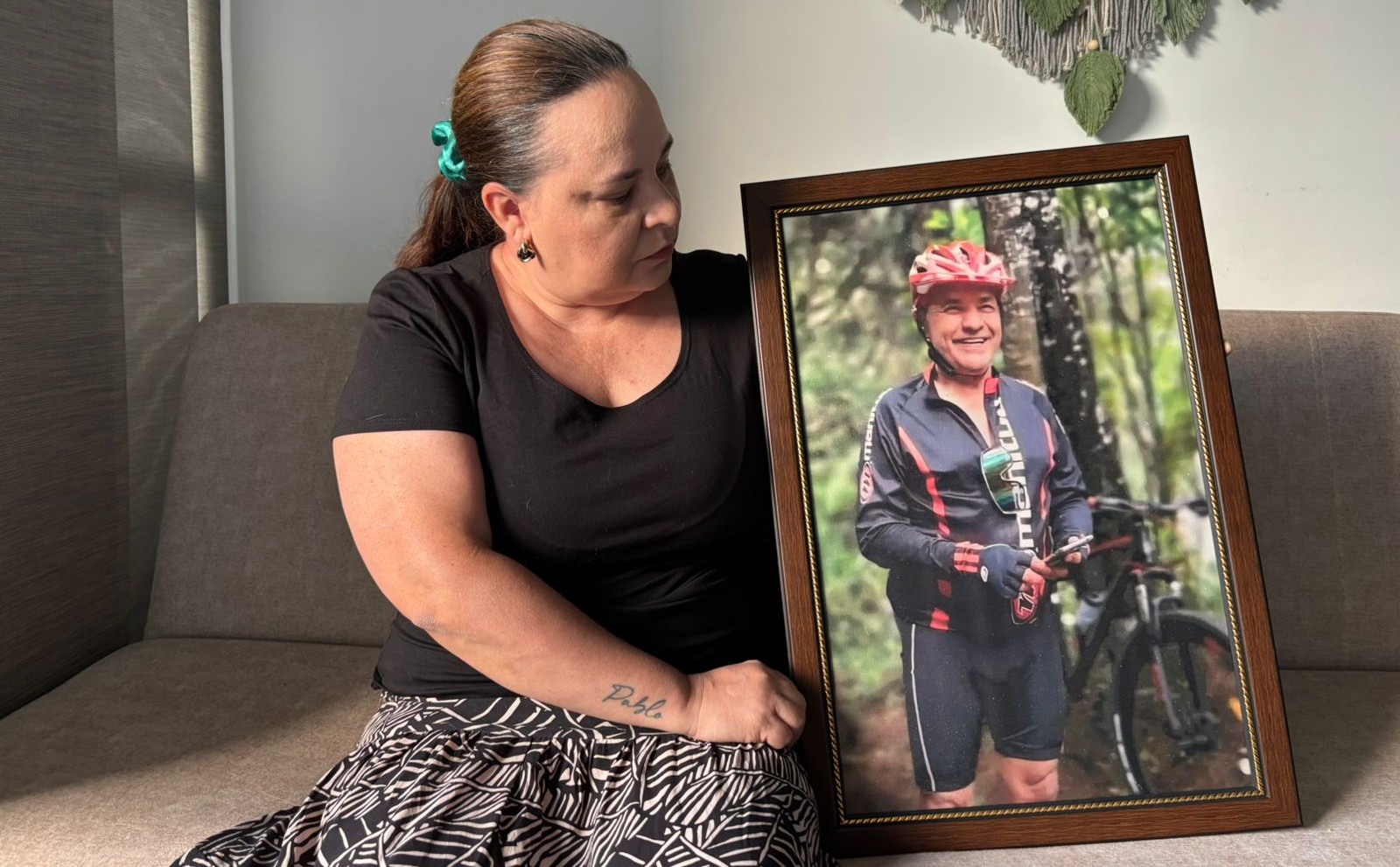 Fatal accidente terminó con la vida de ciclista: vía Caldas- Amagá tiene más de 200 huecos