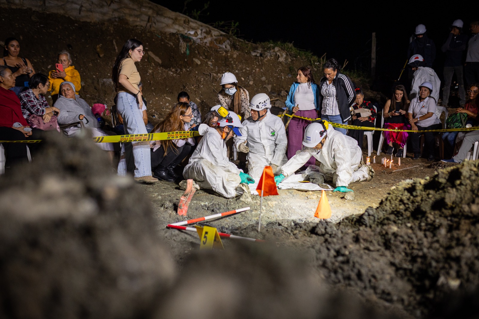 Estructura ósea hallada en La Escombrera de Medellín fue ubicada en la franja del año 2002