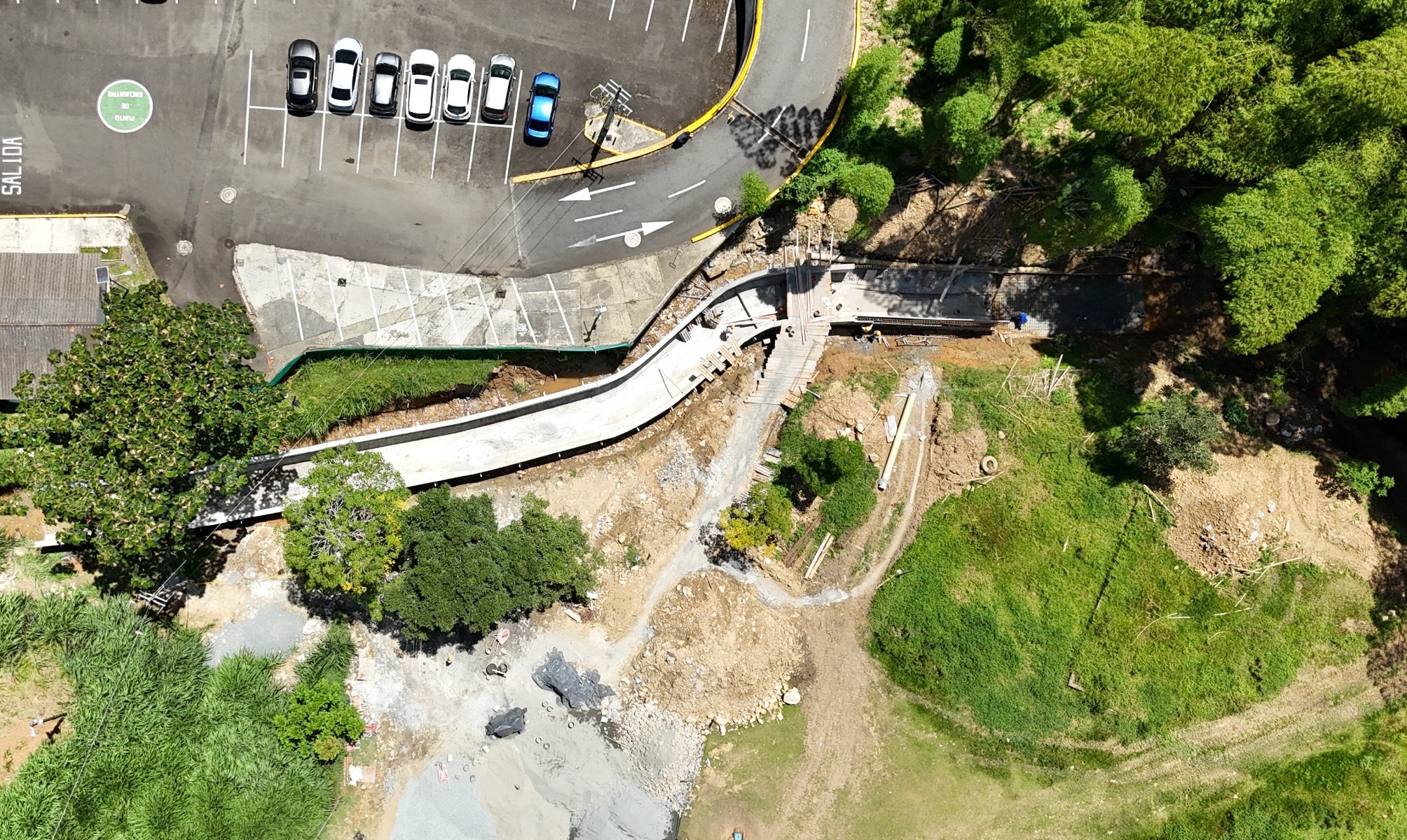 Así avanzan las obras en la quebrada La Sabanetica para evitar nuevas inundaciones