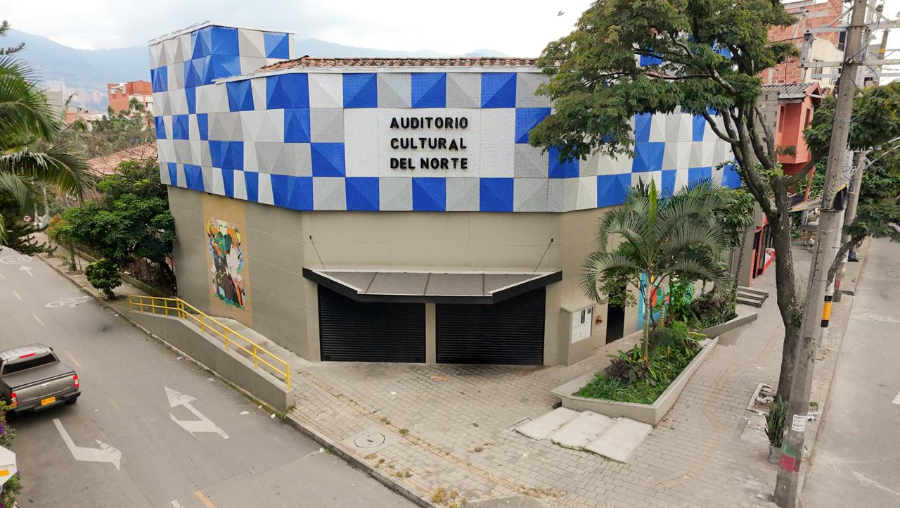 Del abandono a moderno teatro: Itagüí recuperó su Auditorio Cultural del Norte y ya tiene agenda