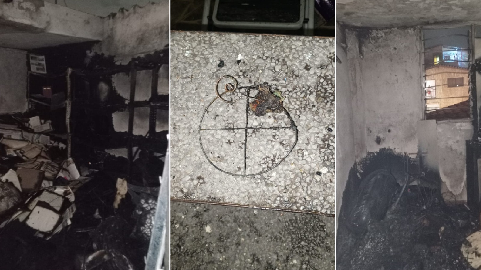 Globo de mecha provocó incendio en una vivienda en Envigado