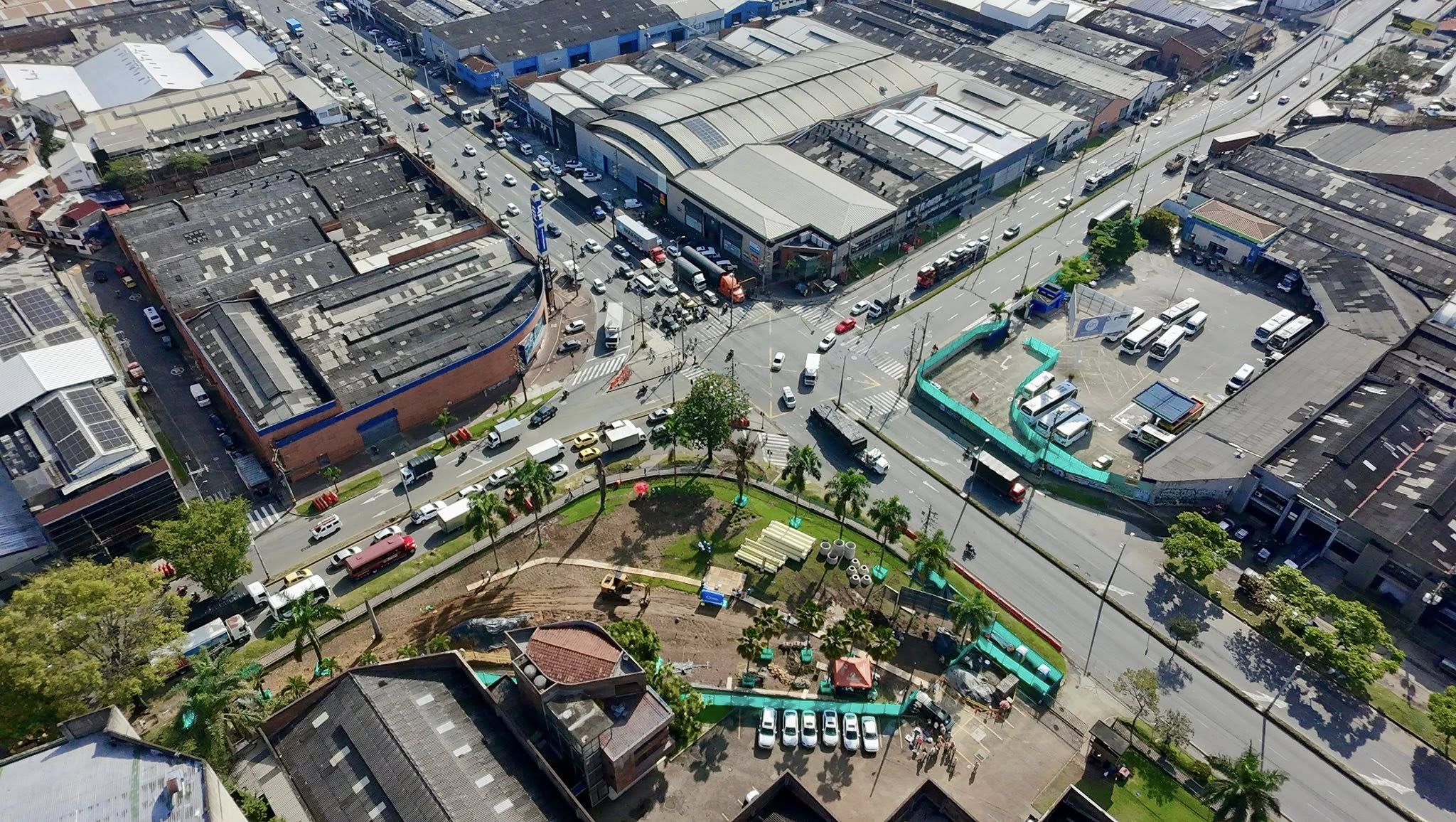 Luego de varios intentos, Itagüí por fin inició obras del intercambio vial sobre la Autopista Sur