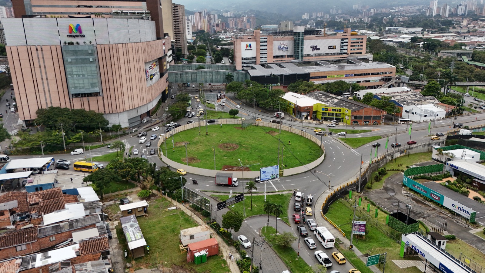 Por fin iniciaron las obras del intercambio de Mayorca entre Sabaneta y Envigado: te contamos cómo será