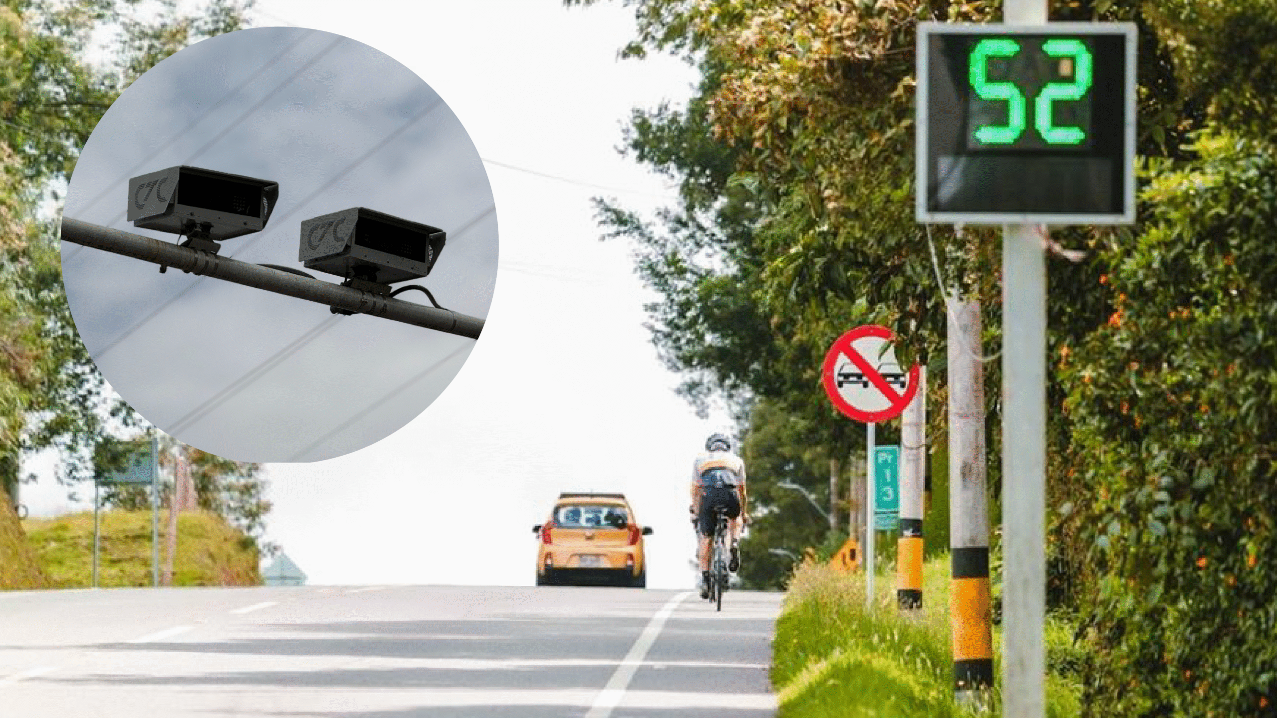 Envigado tendrá 7 puntos de cámaras de fotomultas: cinco en Las Palmas y dos en la Regional