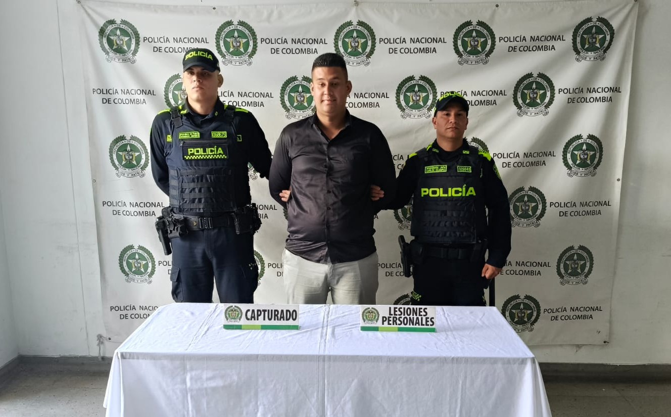 Capturan en Itagüí a veedor que agredió a guarda de seguridad de la Secretaría de Movilidad