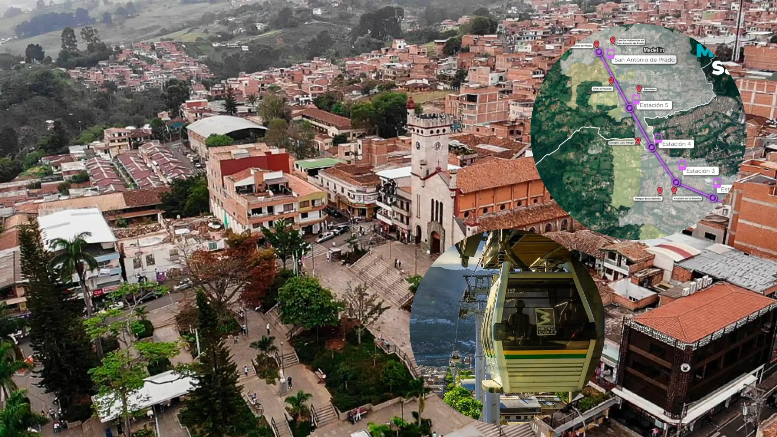 El metrocable de San Antonio de Prado y La Estrella será una realidad: obras inician en 2027