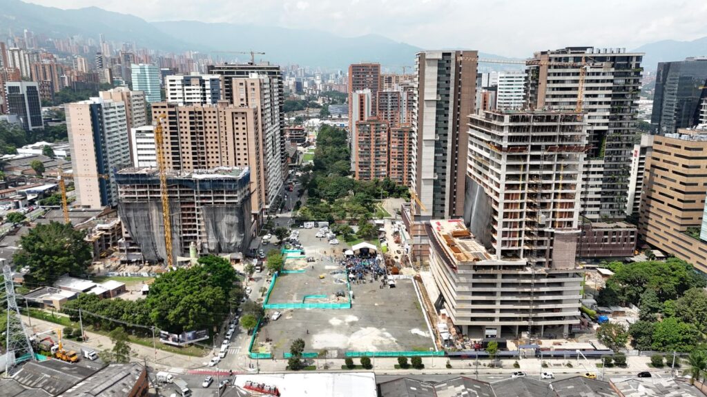 Así es la zona actualmente, cercana al MAMM