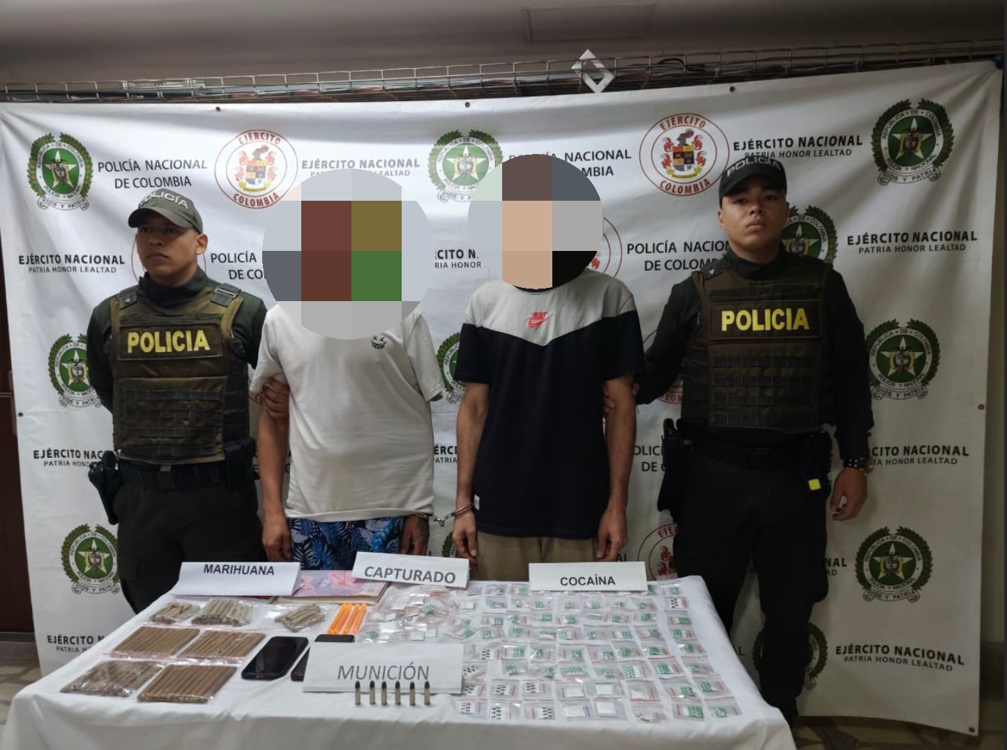 Otros dos capturados en El Ajizal: hallazgo de cuadernos destapa sistema de comunicación clandestino para vender droga en Itagüí
