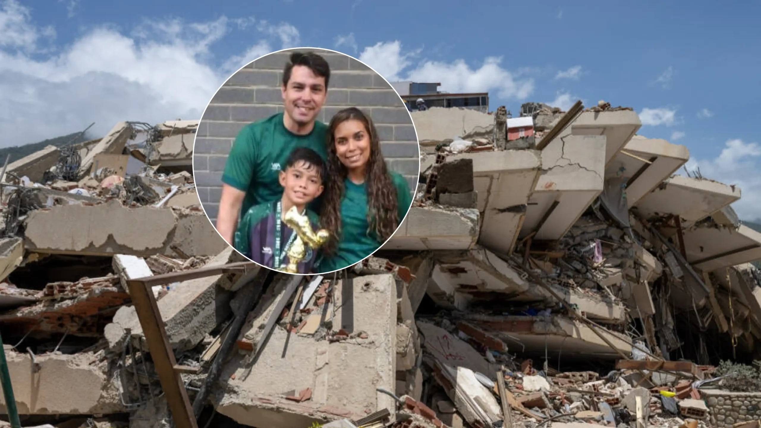 Familia venezolana residente en Sabaneta sigue desaparecida tras terremoto: vecinos claman por una búsqueda urgente