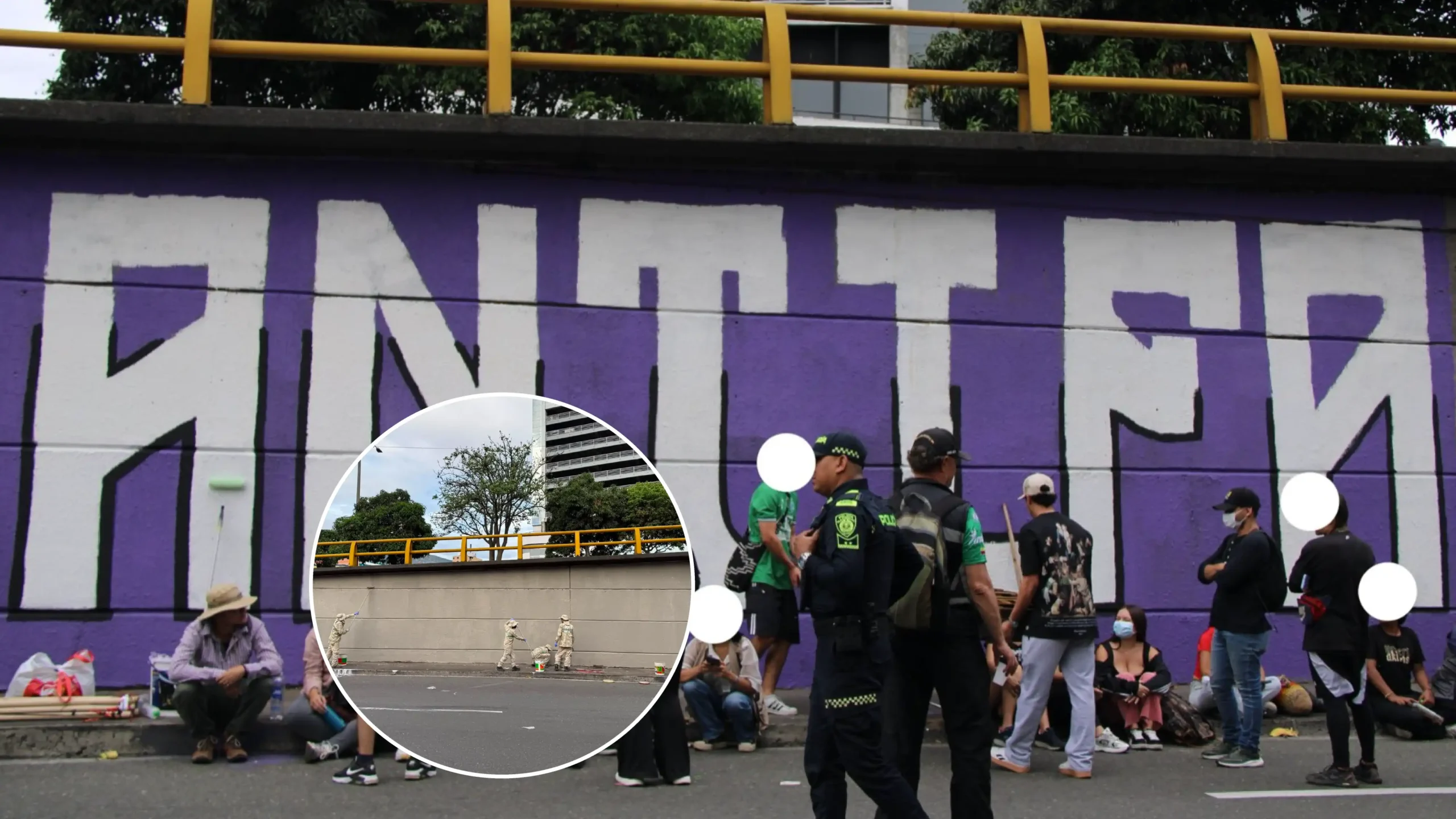 ¿Un nuevo caso de censura? Alcalde de Medellín Federico Gutiérrez ordena borrar otro mural